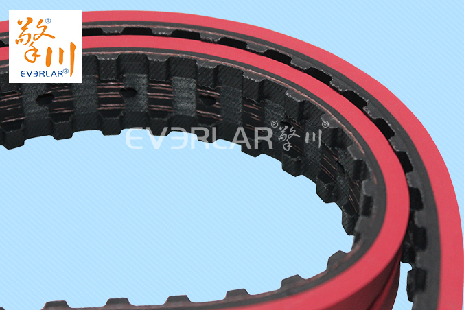 擎川everlar定制真空拉膜帶開槽打孔橡膠同步帶